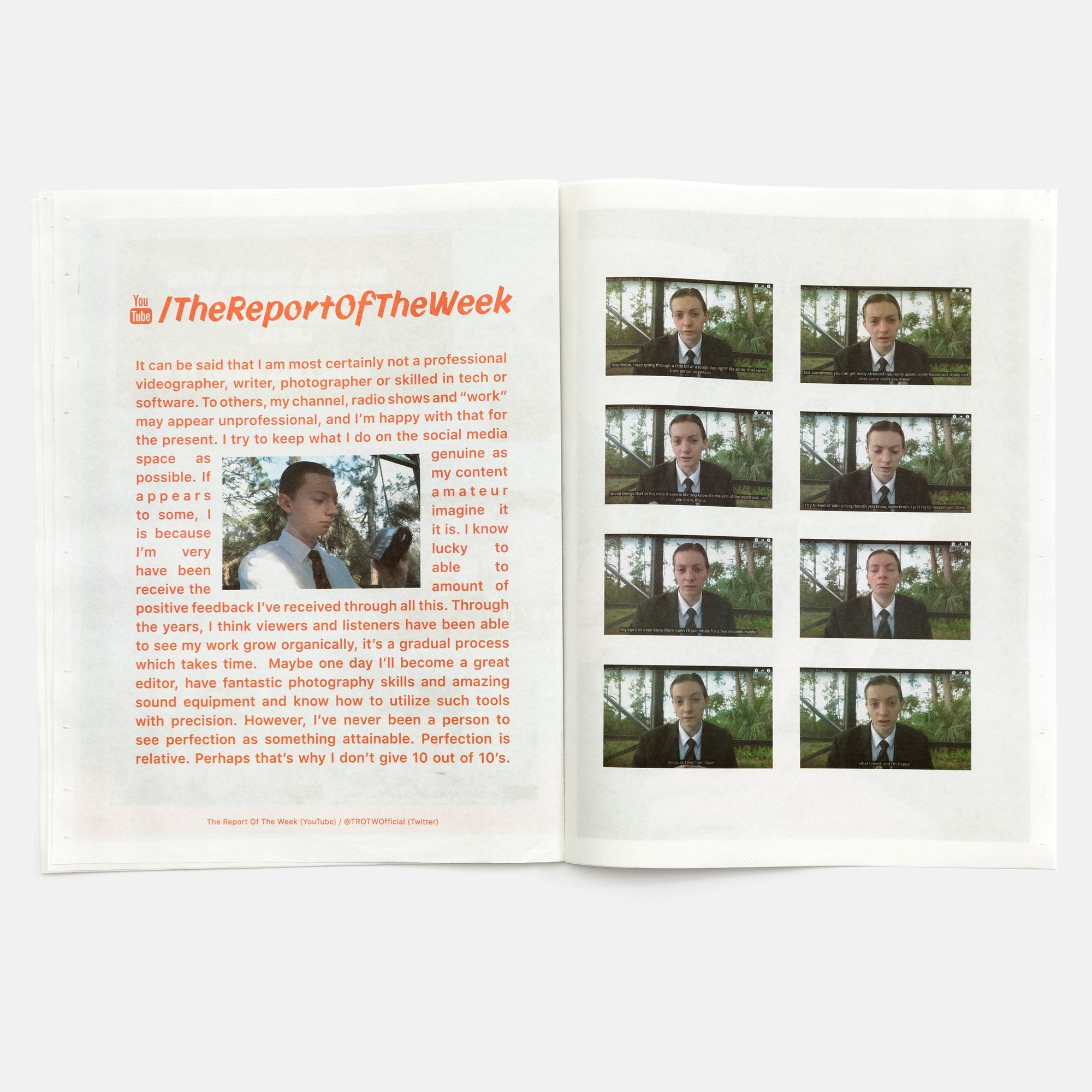 Young Internet Zine by Bo Burnham